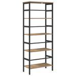Casa si Gradina - Mobilier - Biblioteci si rafturi - Biblioteci - Raft pentru carti Stejar Artizanal 60 x 29,5 x 149 cm - Infinity.ro
