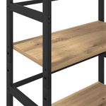 Casa si Gradina - Mobilier - Biblioteci si rafturi - Biblioteci - Raft pentru carti Stejar Artizanal 60 x 29,5 x 149 cm - Infinity.ro