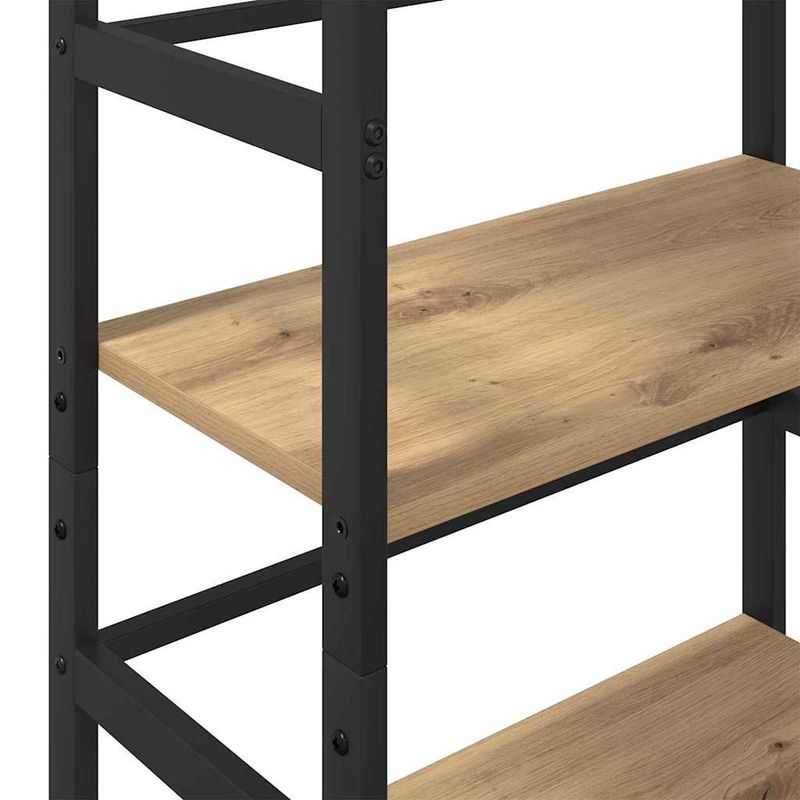 Casa si Gradina - Mobilier - Biblioteci si rafturi - Biblioteci - Raft pentru carti Stejar Artizanal 60 x 29,5 x 149 cm - Infinity.ro