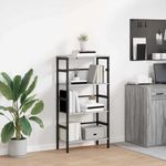 Casa si Gradina - Mobilier - Biblioteci si rafturi - Biblioteci - Raft pentru carti Gri Sonoma 60 x 29,5 x 115 cm Lemn compozit - Infinity.ro