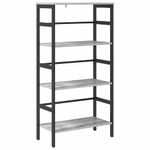 Casa si Gradina - Mobilier - Biblioteci si rafturi - Biblioteci - Raft pentru carti Gri Sonoma 60 x 29,5 x 115 cm Lemn compozit - Infinity.ro