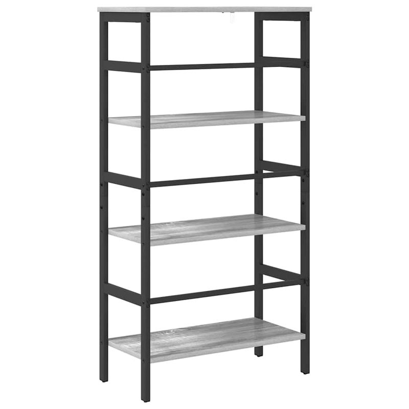 Casa si Gradina - Mobilier - Biblioteci si rafturi - Biblioteci - Raft pentru carti Gri Sonoma 60 x 29,5 x 115 cm Lemn compozit - Infinity.ro