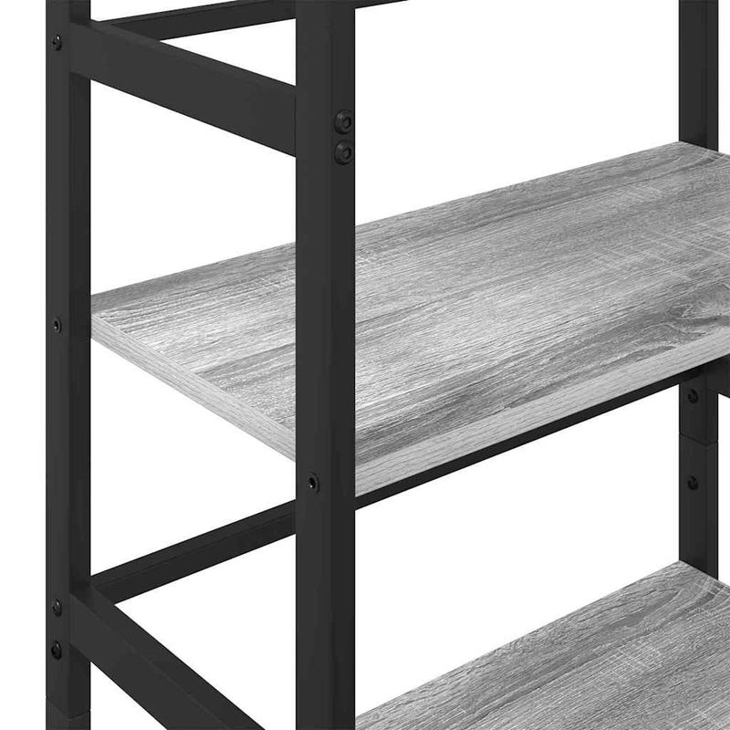 Casa si Gradina - Mobilier - Biblioteci si rafturi - Biblioteci - Raft pentru carti Gri Sonoma 60 x 29,5 x 115 cm Lemn compozit - Infinity.ro