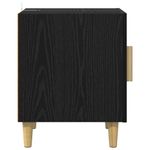Casa si Gradina - Mobilier - Comode si corpuri - Noptiere - Noptiera Stejar Negru 40 x 40 x 50 cm Lemn compozit - Infinity.ro