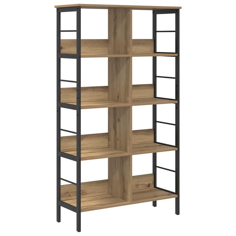 Casa si Gradina - Mobilier - Biblioteci si rafturi - Biblioteci - Raft pentru carti Stejar Artizanal 82 x 32 x 144,5 cm - Infinity.ro