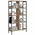 Casa si Gradina - Mobilier - Biblioteci si rafturi - Biblioteci - Raft pentru carti Stejar Artizanal 82 x 32 x 144,5 cm - Infinity.ro