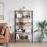 Casa si Gradina - Mobilier - Biblioteci si rafturi - Biblioteci - Raft pentru carti Stejar Artizanal 82 x 32 x 144,5 cm - Infinity.ro