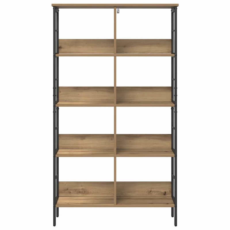 Casa si Gradina - Mobilier - Biblioteci si rafturi - Biblioteci - Raft pentru carti Stejar Artizanal 82 x 32 x 144,5 cm - Infinity.ro