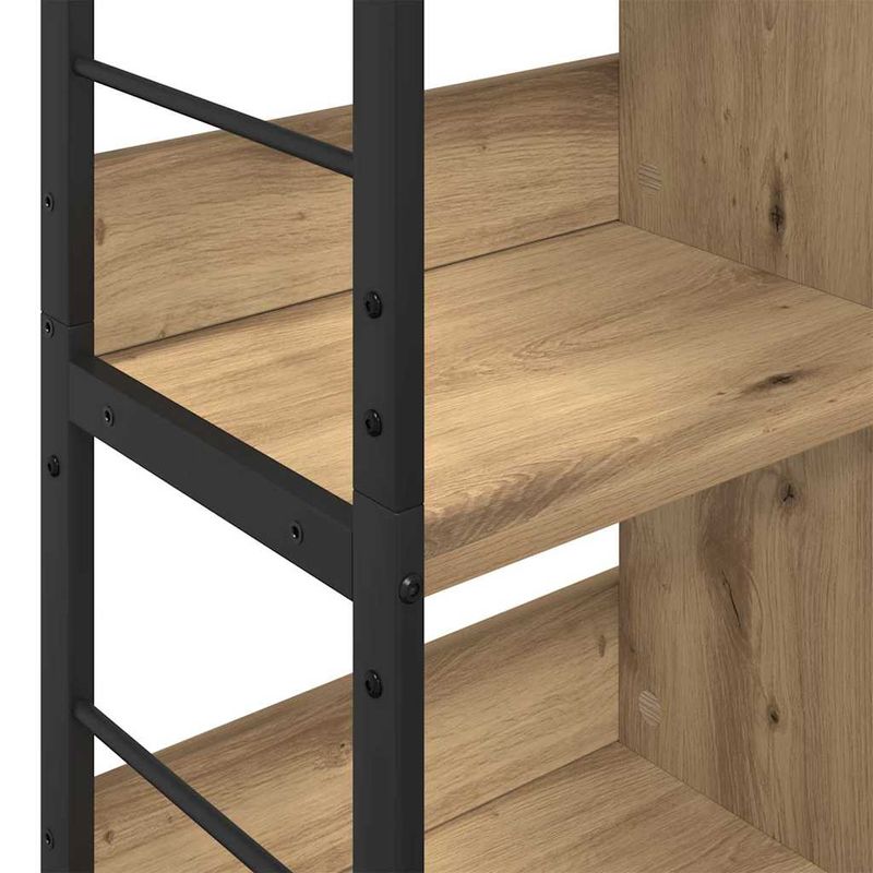 Casa si Gradina - Mobilier - Biblioteci si rafturi - Biblioteci - Raft pentru carti Stejar Artizanal 82 x 32 x 144,5 cm - Infinity.ro