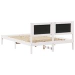 Casa si Gradina - Mobilier - Paturi si accesorii - Paturi - Cadru de pat Gri deschis 160 x 200 cm Lemn de pin masiv - Infinity.ro