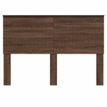 Casa si Gradina - Mobilier - Paturi si accesorii - Accesorii paturi - Tablie de pat cu aripioare, negru, 93x16x118/128 cm, textil - Infinity.ro