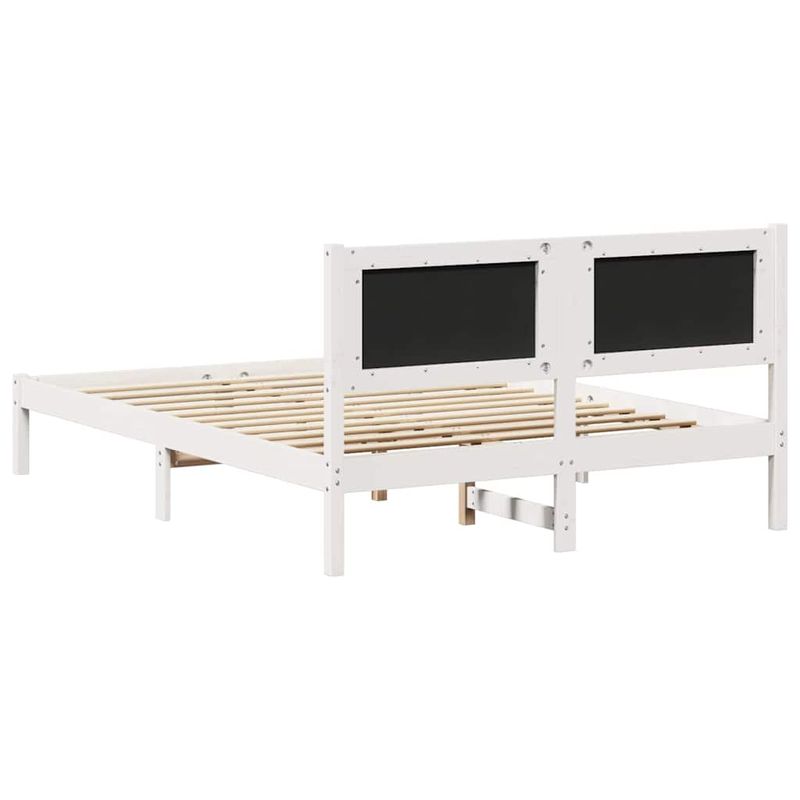 Casa si Gradina - Mobilier - Paturi si accesorii - Paturi - Cadru de pat Gri deschis 150 x 200 cm Lemn de pin masiv - Infinity.ro