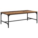 Casa si Gradina - Mobilier - Mese si birouri - Masute de cafea - Masa de cafea Lemn Vechi 100 x 50 x 35 cm Lemn compozit - Infinity.ro