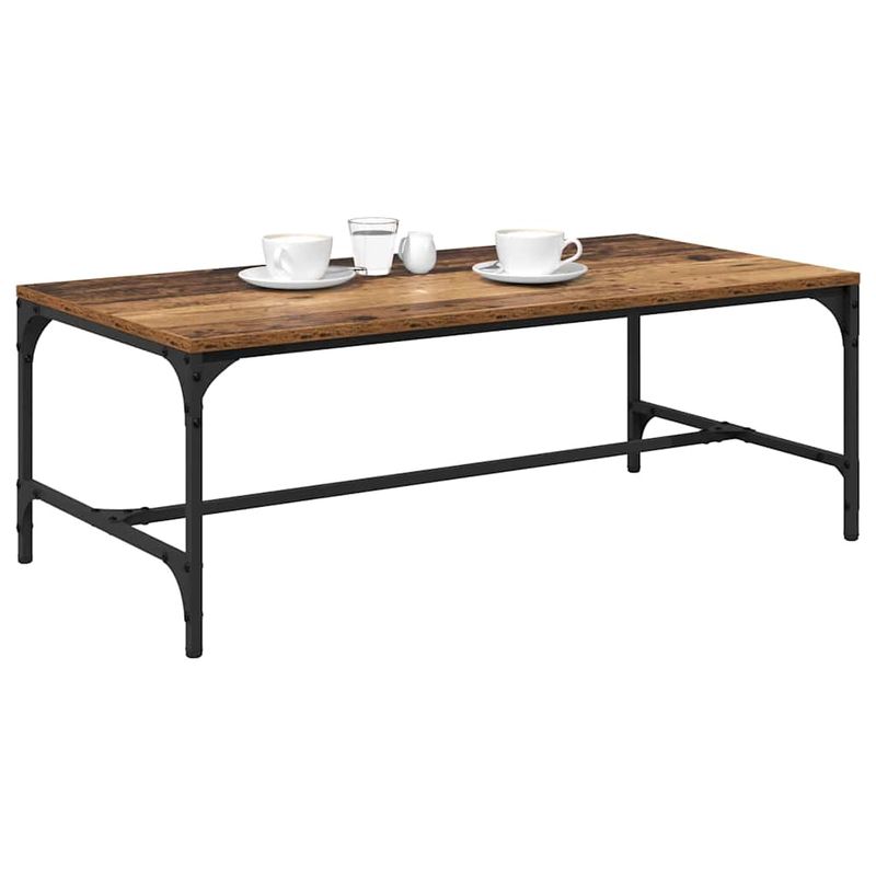 Casa si Gradina - Mobilier - Mese si birouri - Masute de cafea - Masa de cafea Lemn Vechi 100 x 50 x 35 cm Lemn compozit - Infinity.ro
