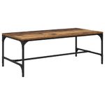 Casa si Gradina - Mobilier - Mese si birouri - Masute de cafea - Masa de cafea Lemn Vechi 100 x 50 x 35 cm Lemn compozit - Infinity.ro