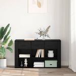 Casa si Gradina - Mobilier - Comode si corpuri - Comode - Bufet cu sertar Stejar Negru 100 x 30 x 59,5 cm Lemn compozit - Infinity.ro