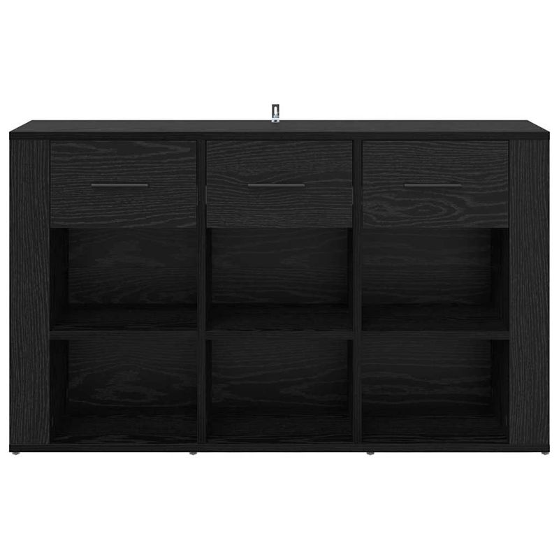 Casa si Gradina - Mobilier - Comode si corpuri - Comode - Bufet cu sertar Stejar Negru 100 x 30 x 59,5 cm Lemn compozit - Infinity.ro