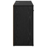 Casa si Gradina - Mobilier - Comode si corpuri - Comode - Bufet cu sertar Stejar Negru 100 x 30 x 59,5 cm Lemn compozit - Infinity.ro