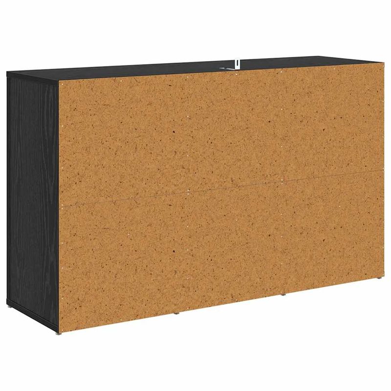 Casa si Gradina - Mobilier - Comode si corpuri - Comode - Bufet cu sertar Stejar Negru 100 x 30 x 59,5 cm Lemn compozit - Infinity.ro