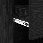 Casa si Gradina - Mobilier - Comode si corpuri - Comode - Bufet cu sertar Stejar Negru 100 x 30 x 59,5 cm Lemn compozit - Infinity.ro