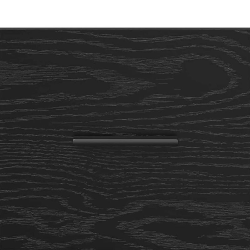 Casa si Gradina - Mobilier - Comode si corpuri - Comode - Bufet cu sertar Stejar Negru 100 x 30 x 59,5 cm Lemn compozit - Infinity.ro