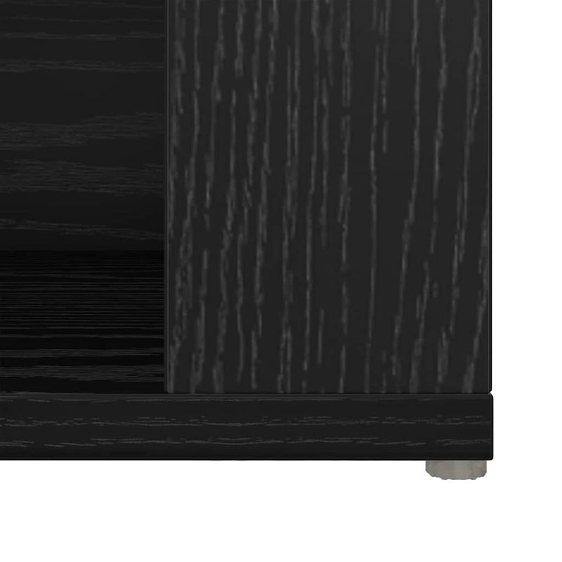 Casa si Gradina - Mobilier - Comode si corpuri - Comode - Bufet cu sertar Stejar Negru 100 x 30 x 59,5 cm Lemn compozit - Infinity.ro