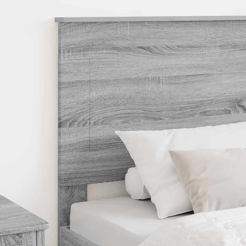 Casa si Gradina - Mobilier - Paturi si accesorii - Accesorii paturi - Tablie de pat cu aripioare gri deschis 183x23x78/88 cm catifea - Infinity.ro