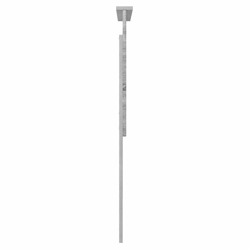 Casa si Gradina - Mobilier - Paturi si accesorii - Accesorii paturi - Tablie de pat cu aripioare gri deschis 183x23x78/88 cm catifea - Infinity.ro
