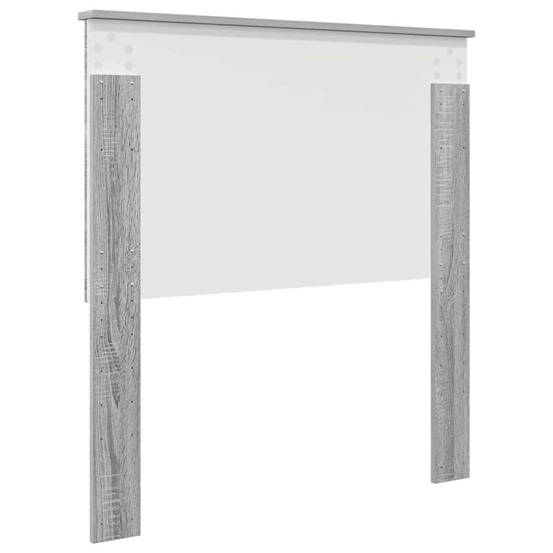 Casa si Gradina - Mobilier - Paturi si accesorii - Accesorii paturi - Tablie de pat cu aripioare gri deschis 183x23x78/88 cm catifea - Infinity.ro
