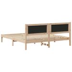 Casa si Gradina - Mobilier - Paturi si accesorii - Paturi - Cadru de pat Gri deschis 180 x 200 cm Lemn de pin masiv - Infinity.ro