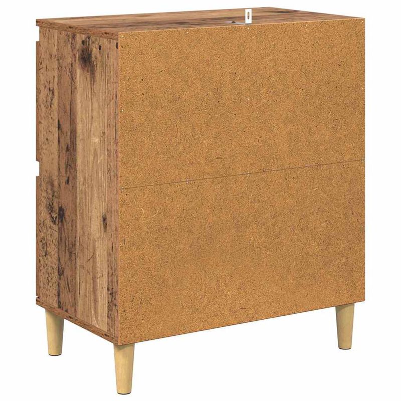 Casa si Gradina - Mobilier - Comode si corpuri - Comode - Bufet Lemn Vechi 60 x 35 x 70 cm Lemn compozit - Infinity.ro