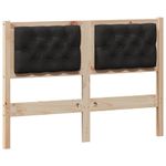 Casa si Gradina - Mobilier - Paturi si accesorii - Accesorii paturi - Tablie cu butoane din cristal tuftata gri deschis 200 cm catifea - Infinity.ro