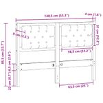 Casa si Gradina - Mobilier - Paturi si accesorii - Accesorii paturi - Tablie cu butoane din cristal tuftata gri deschis 200 cm catifea - Infinity.ro