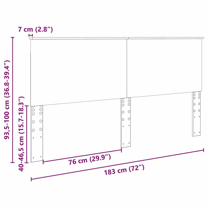 Casa si Gradina - Mobilier - Paturi si accesorii - Accesorii paturi - Tablie de pat cu LED, alb, 180x5x118/128 cm, piele ecologica - Infinity.ro