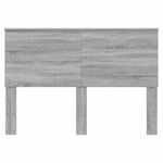 Casa si Gradina - Mobilier - Paturi si accesorii - Accesorii paturi - Tablie de pat cu aripioare gri deschis 147x16x78/88 cm catifea - Infinity.ro