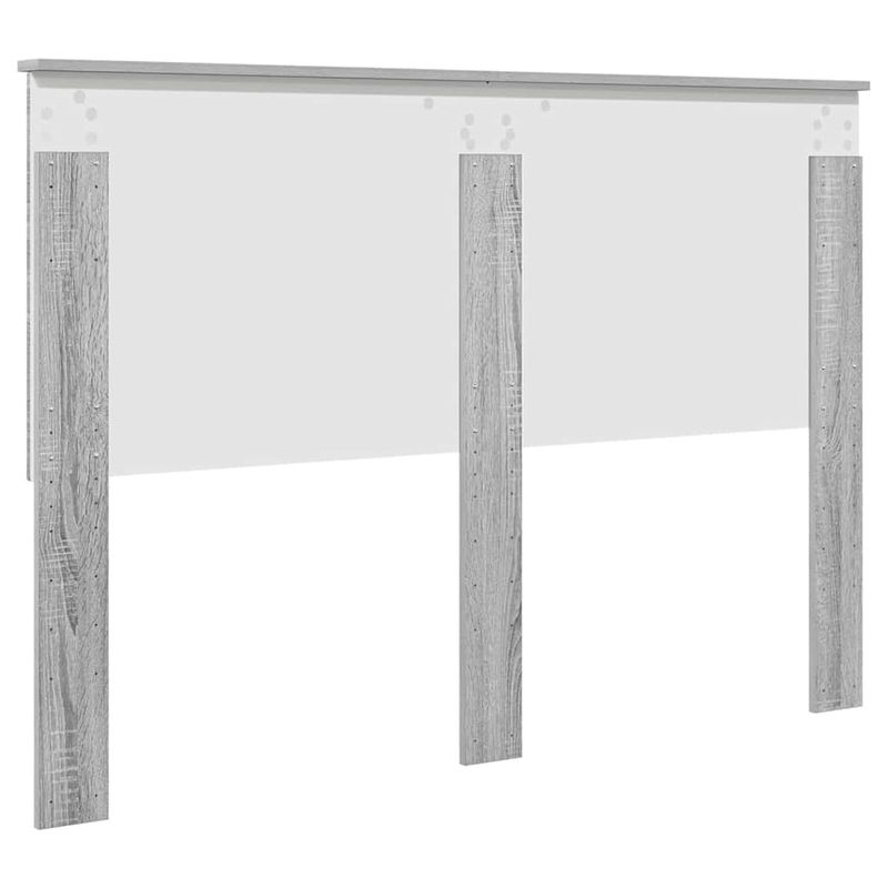 Casa si Gradina - Mobilier - Paturi si accesorii - Accesorii paturi - Tablie de pat cu aripioare gri deschis 147x16x78/88 cm catifea - Infinity.ro