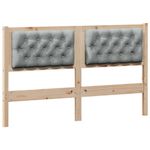 Casa si Gradina - Mobilier - Paturi si accesorii - Accesorii paturi - Tablie cap Stejar Artizanal 200 x 15 x 103,5 cm Lemn compozit - Infinity.ro