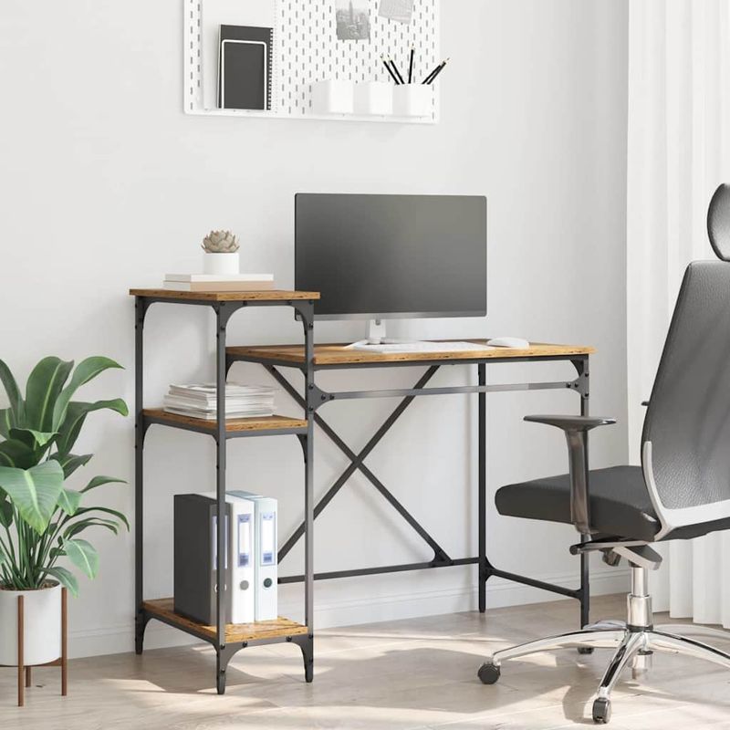 Casa si Gradina - Mobilier - Mese si birouri - Birouri - Birou Lemn Vechi 105 x 50 x 90 cm Lemn compozit - Infinity.ro