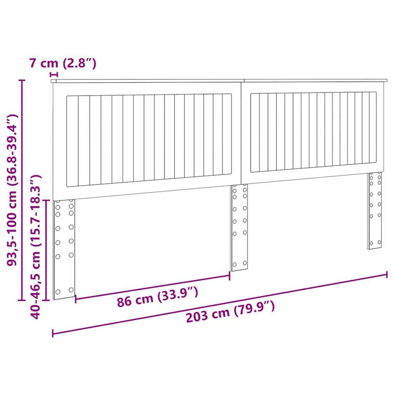 Casa si Gradina - Mobilier - Paturi si accesorii - Accesorii paturi - Tablie de pat cu aripioare gri inchis 83x23x118/128 cm catifea - Infinity.ro