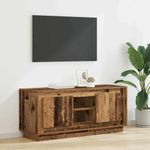 Casa si Gradina - Mobilier - Comode si corpuri - Comode - Cabinet TV Lemn Vechi 102 x 35 x 45 cm Lemn compozit - Infinity.ro