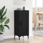 Casa si Gradina - Mobilier - Comode si corpuri - Comode - Bufet Olden Stejar Negru 34,5 x 34 x 90 cm - Infinity.ro