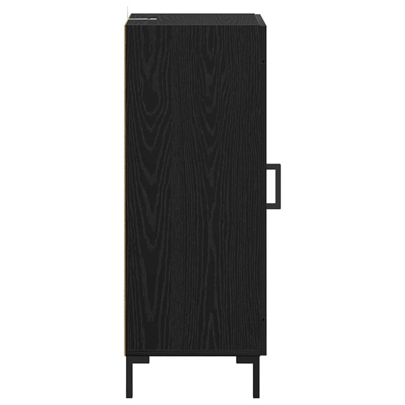 Casa si Gradina - Mobilier - Comode si corpuri - Comode - Bufet Olden Stejar Negru 34,5 x 34 x 90 cm - Infinity.ro