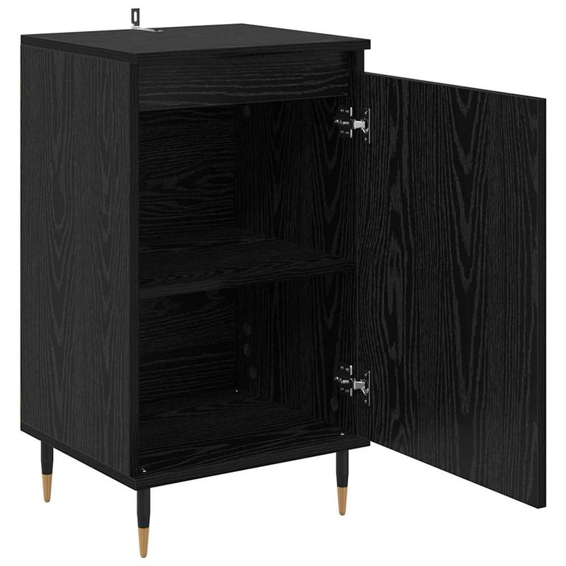 Casa si Gradina - Mobilier - Comode si corpuri - Comode - Bufet 2 pcs Stejar Negru 40 x 35 x 70 cm - Infinity.ro