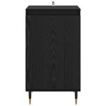 Casa si Gradina - Mobilier - Comode si corpuri - Comode - Bufet 2 pcs Stejar Negru 40 x 35 x 70 cm - Infinity.ro