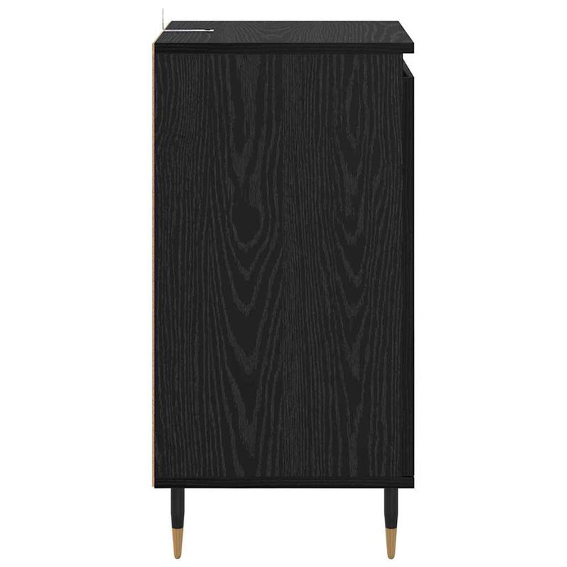 Casa si Gradina - Mobilier - Comode si corpuri - Comode - Bufet 2 pcs Stejar Negru 40 x 35 x 70 cm - Infinity.ro