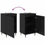 Casa si Gradina - Mobilier - Comode si corpuri - Comode - Bufet 2 pcs Stejar Negru 40 x 35 x 70 cm - Infinity.ro