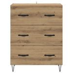 Casa si Gradina - Mobilier - Comode si corpuri - Comode - Bufet cu sertar Stejar Artizanal 69,5 x 34 x 90 cm - Infinity.ro