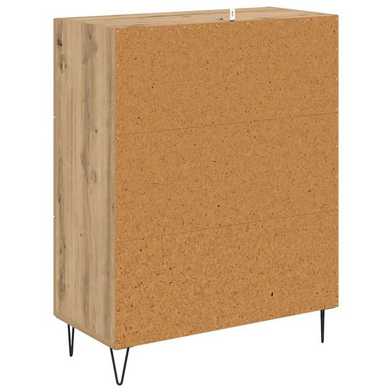 Casa si Gradina - Mobilier - Comode si corpuri - Comode - Bufet cu sertar Stejar Artizanal 69,5 x 34 x 90 cm - Infinity.ro
