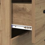 Casa si Gradina - Mobilier - Comode si corpuri - Comode - Bufet cu sertar Stejar Artizanal 69,5 x 34 x 90 cm - Infinity.ro