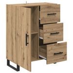 Casa si Gradina - Mobilier - Comode si corpuri - Comode - Bufet cu sertar Stejar Artizanal 69,5 x 34 x 90 cm - Infinity.ro